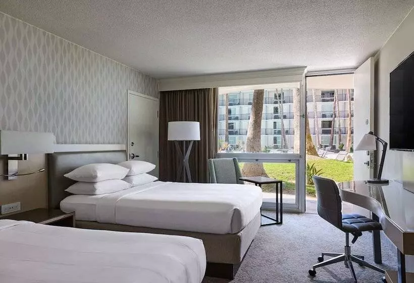 Standard-huone 2 Parivuodetta, Los Angeles Airport Marriott
