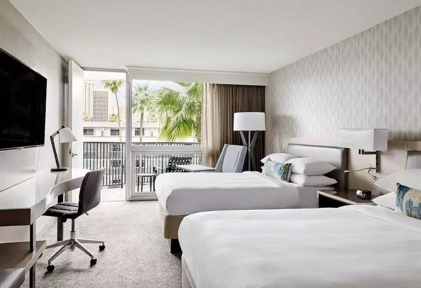 Standard-huone 2 Parivuodetta, Los Angeles Airport Marriott