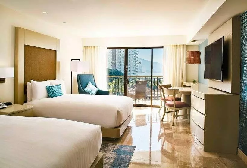 ２ダブルベッドのスタンダードルーム, Marriott Puerto Vallarta Resort & Spa