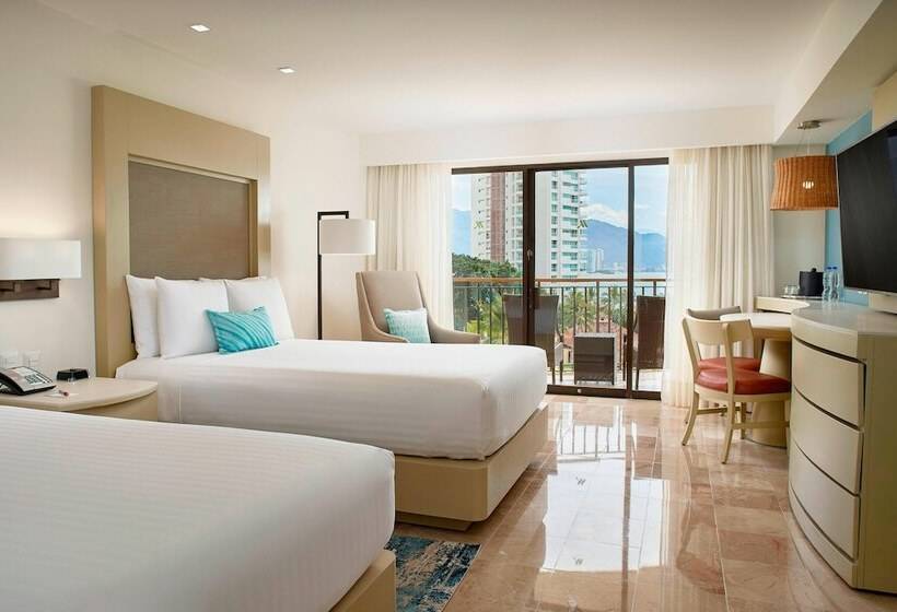 Номер Стандарт 2 Двуспальные Кровати, Marriott Puerto Vallarta Resort & Spa