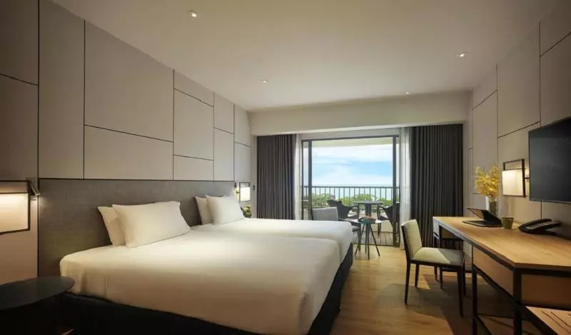オーシャンビューのプレミアムルーム。, Parkroyal Penang Resort