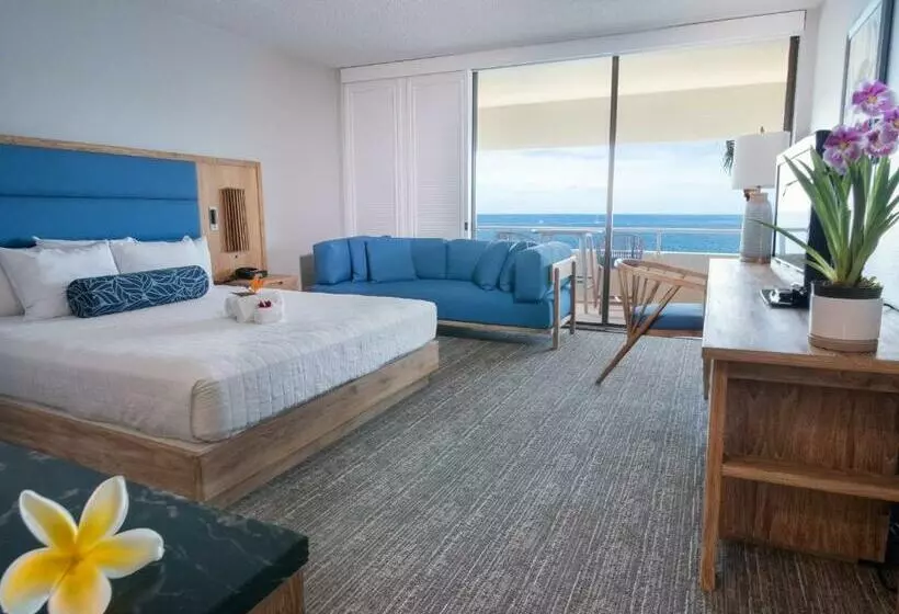اتاق استاندارد با چشمانداز دریا, Royal Kona Resort