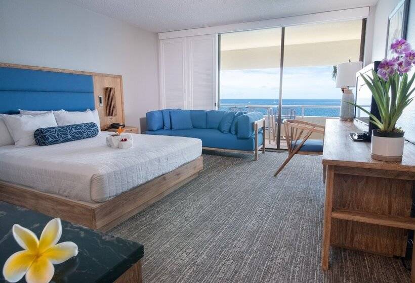 חדר סטנדרט נוף לים, Royal Kona Resort