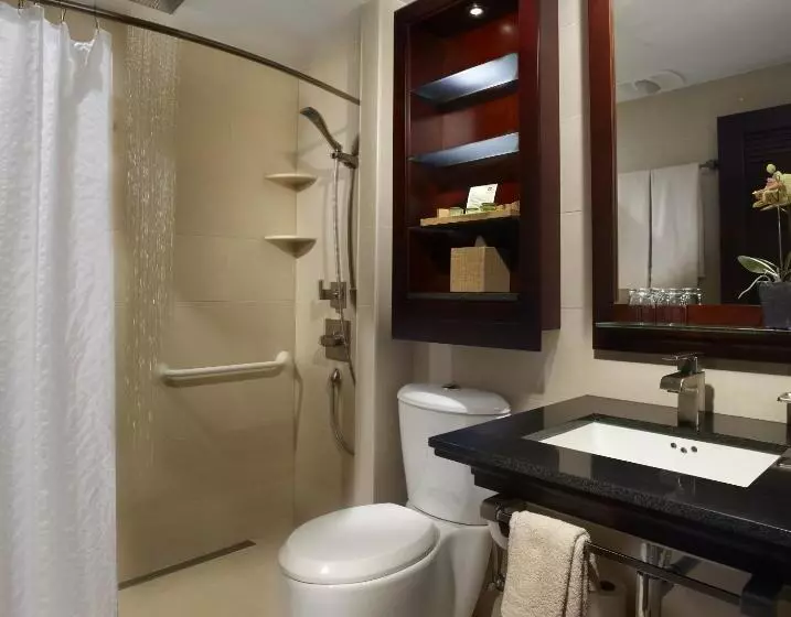 اتاق لوکس با چشم‌انداز دریا, Manchebo Beach Resort And Spa