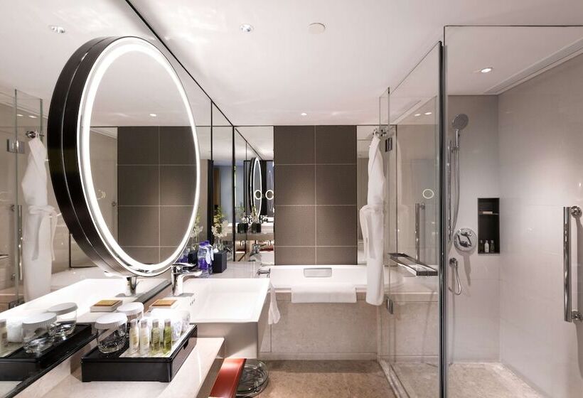 스탠다드 룸 킹사이즈 침대, Hilton Beijing