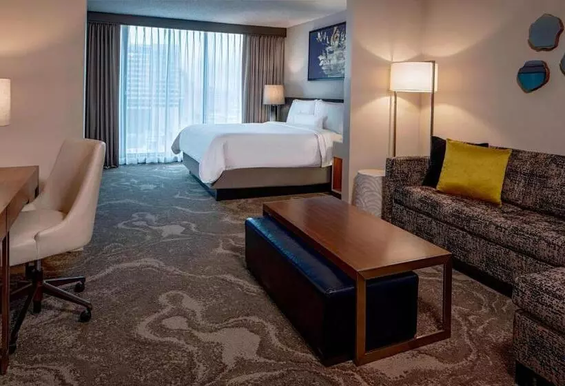 キングサイズベッドのエクゼクティブルーム, The Westin Oaks Houston At The Galleria