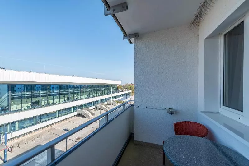 اتاق استاندارد با بالکن, An Der Stadthalle Rostock Hbf