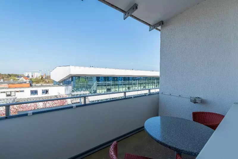 اتاق استاندارد با بالکن, An Der Stadthalle Rostock Hbf
