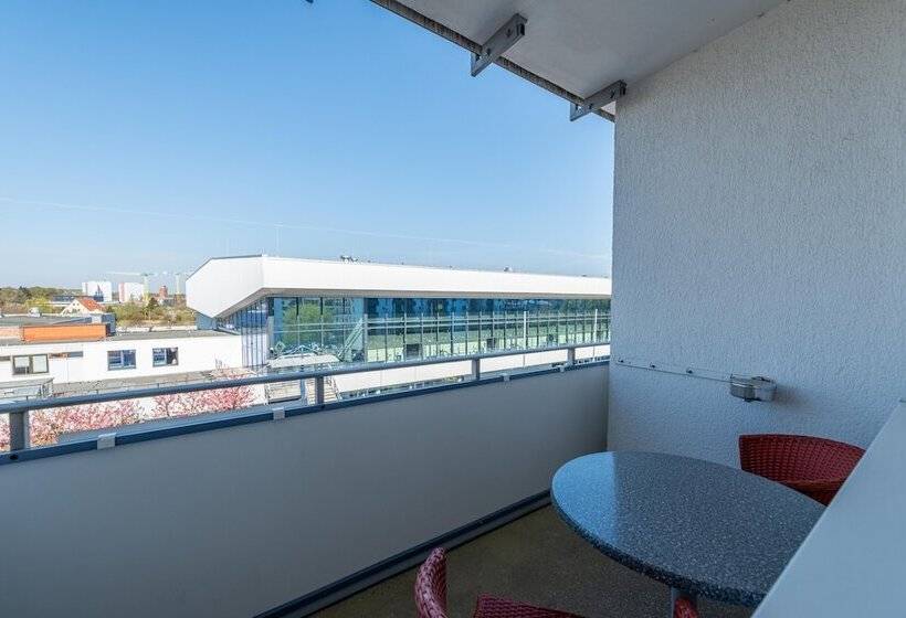 バルコニー付きスタンダードルーム, Das Hotel An Der Stadthalle   Rostock Hbf