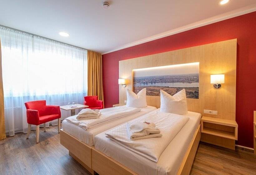 バルコニー付きスタンダードルーム, Das Hotel An Der Stadthalle   Rostock Hbf