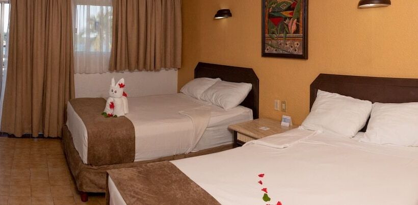 חדר סטנדרט נוף לים, Qualton Club Ixtapa All Inclusive