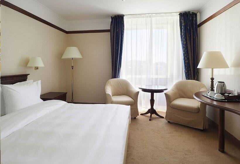 带城市景观的标准间, Radisson Slavyanskaya Hotel And Business Centre, Moscow
