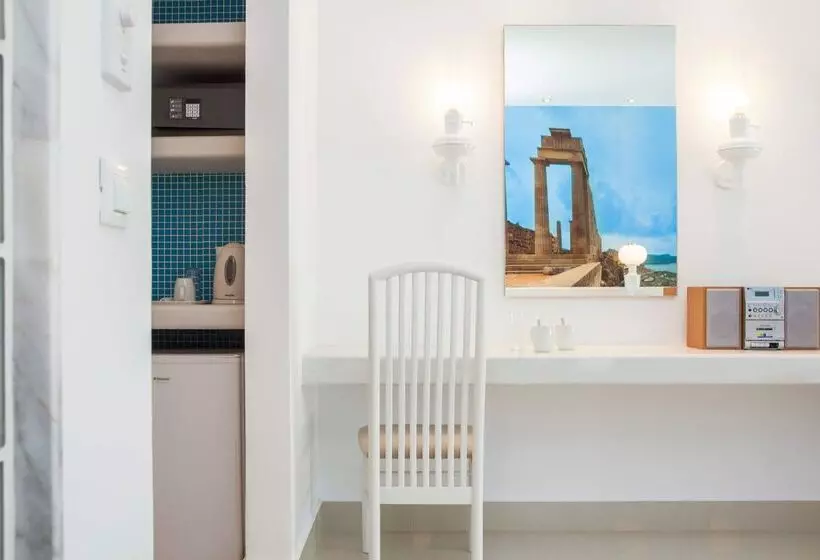 اتاق استاندارد با چشم‌انداز استخر, Esperos Village Blue & Spa  Adults Only