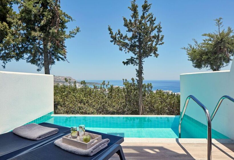 اتاق استاندارد با چشم‌انداز دریا, Esperos Village Blue & Spa  Adults Only