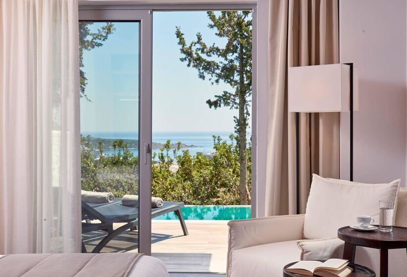 带海景的标准房, Esperos Village Blue & Spa  Adults Only