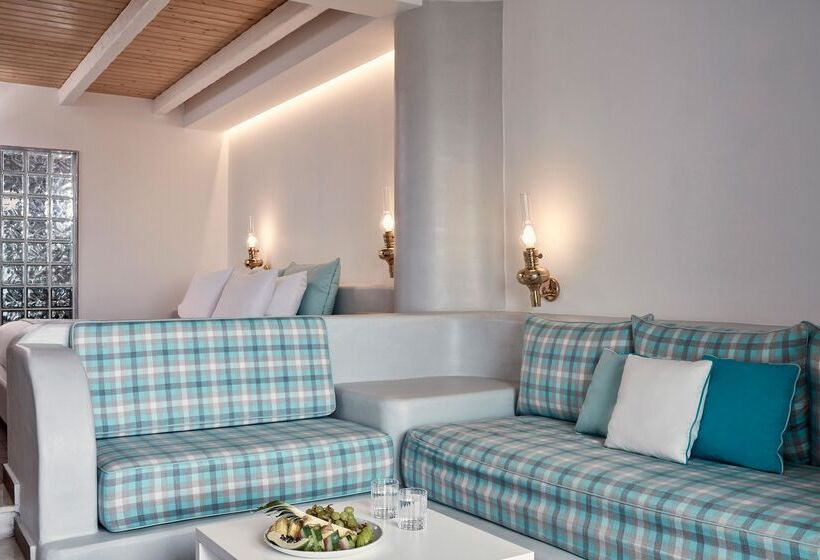 اتاق استاندارد با چشم‌انداز دریا, Esperos Village Blue & Spa  Adults Only