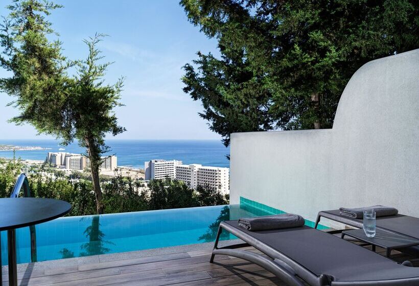 اتاق استاندارد با چشم‌انداز دریا, Esperos Village Blue & Spa  Adults Only