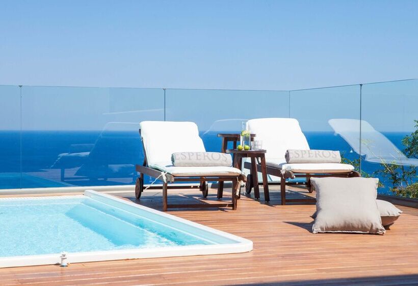 带海景的标准房, Esperos Village Blue & Spa  Adults Only