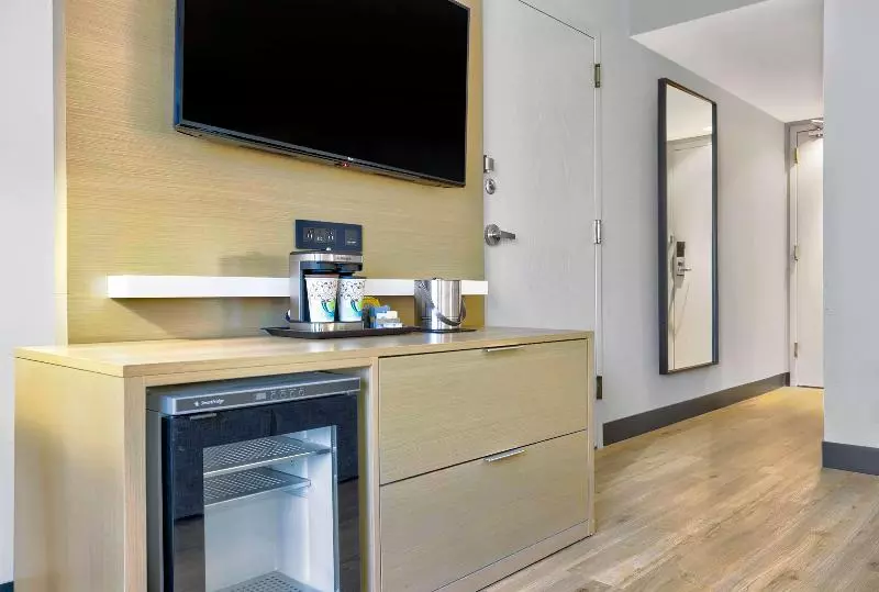 身障者適用キングサイズベッドルーム, Doubletree By Hilton Davenport