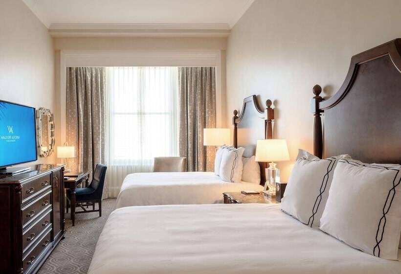 quarto Deluxe Adaptado para Deficientes Físicos, The Roosevelt New Orleans  A Waldorf Astoria