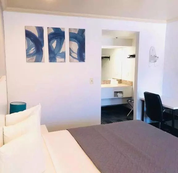 身障者適用スタンダードルーム, Bridgepoint Inn Daly City