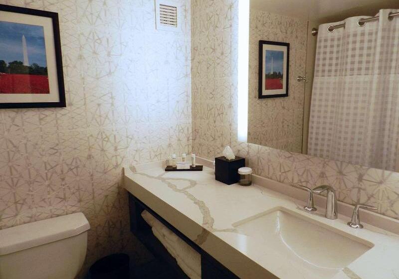 带大床的套房, Embassy Suites By Hilton Alexandria Old Town