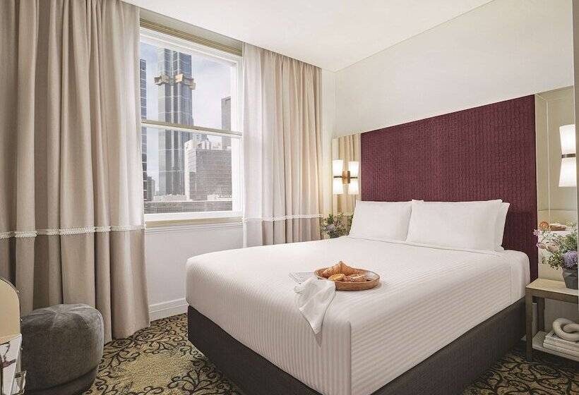 חדר סטנדרט עם מיטת קווין, Rendezvous Hotel Melbourne