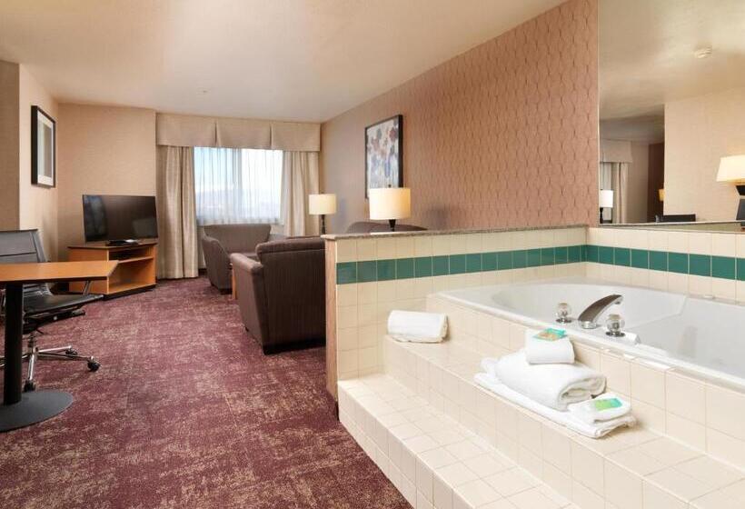 חדר סטנדרט עם מיטת קינג, Crystal Inn Hotel & Suites   West Valley City