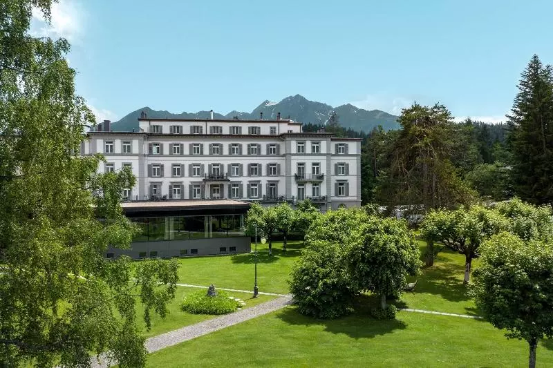 Deluxe Room Mountain View, Waldhaus Flims Wellness Resort, Autograph Collection