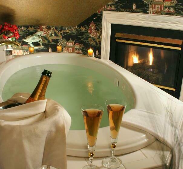 キングサイズベッドのデラックスルーム, White Doe Inn Bed & Breakfast