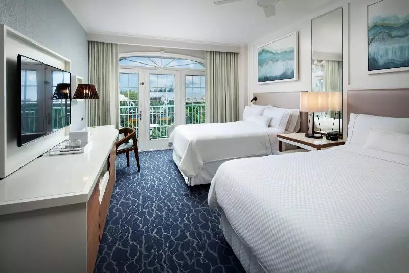اتاق اساندارد با چشمانداز جانبی به دریا, The Westin Grand Cayman Seven Mile Beach Resort & Spa