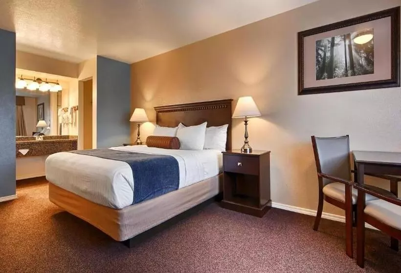 اتاق استاندارد با تخت دو نفره بزرگ برای معلولان, Best Western Arcata Inn