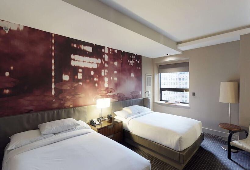 带2个双人床的标准工作室, Hyatt Grand Central New York