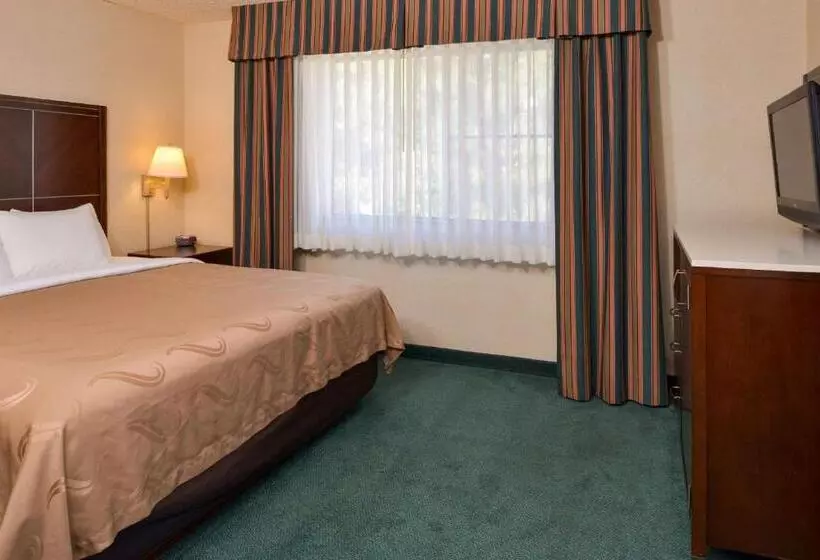 اتاق استاندارد با تخت بزرگ برای معلولان, Quality Inn & Suites Walnut City Of Industry