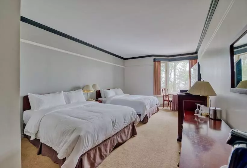 ２ダブルベッドのスタンダードルーム, Auberge De La Montagne Coupée