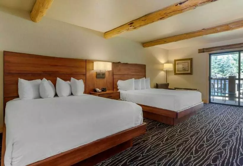 クイーンサイズベッドのスタンダードルーム, Best Western Ponderosa Lodge