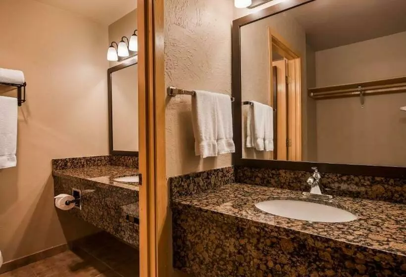 クイーンサイズベッドのスタンダードルーム, Best Western Ponderosa Lodge