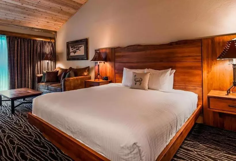 キングサイズベッドのスタンダードルーム, Best Western Ponderosa Lodge