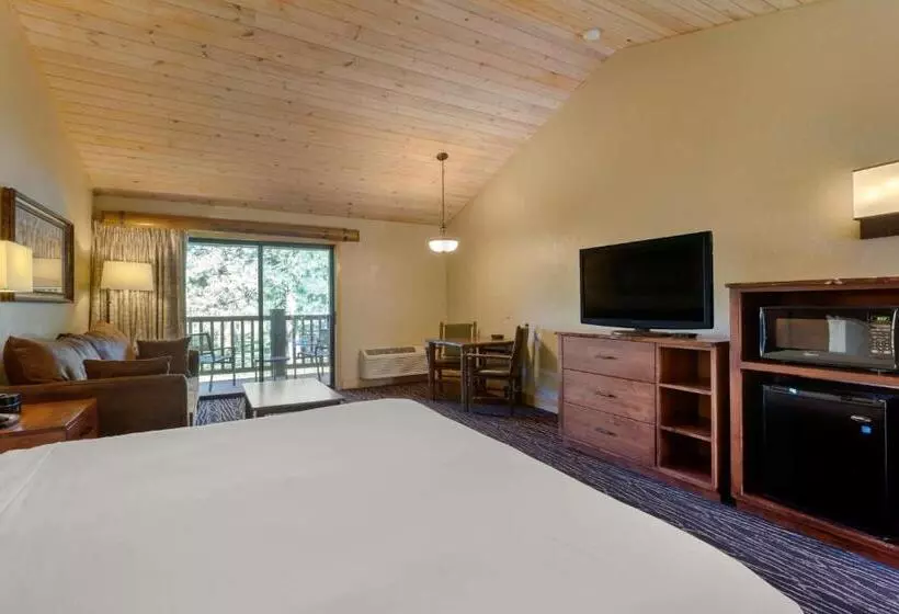 キングサイズベッドのスタンダードルーム, Best Western Ponderosa Lodge