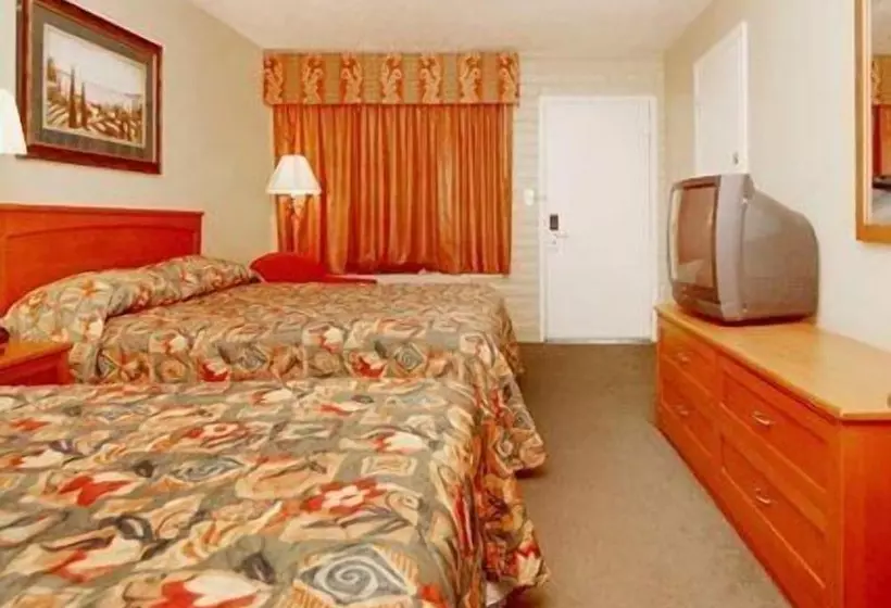 ２ダブルベッドのスタンダードルーム, Econo Lodge Downtown
