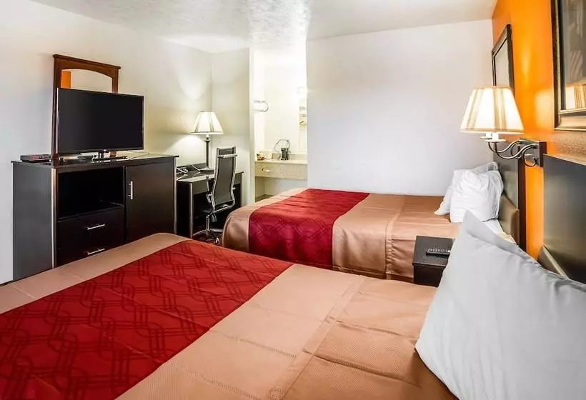 ２ダブルベッドのスタンダードルーム, Econo Lodge Downtown