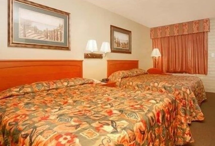 2ダブルベッドのスタンダードルーム, Econo Lodge Downtown