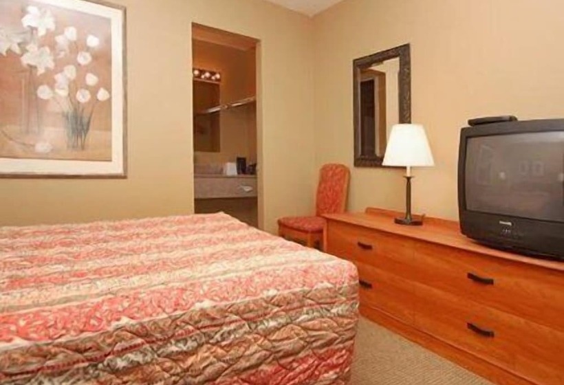 2ダブルベッドのスタンダードルーム, Econo Lodge Downtown