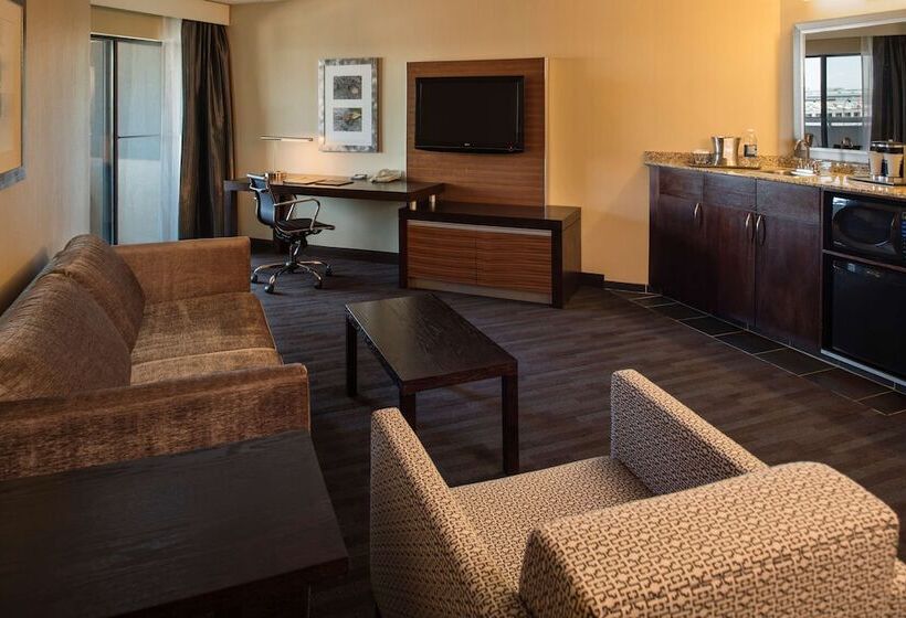 스탠다드 룸 킹사이즈 침대, Hilton Winnipeg Airport Suites