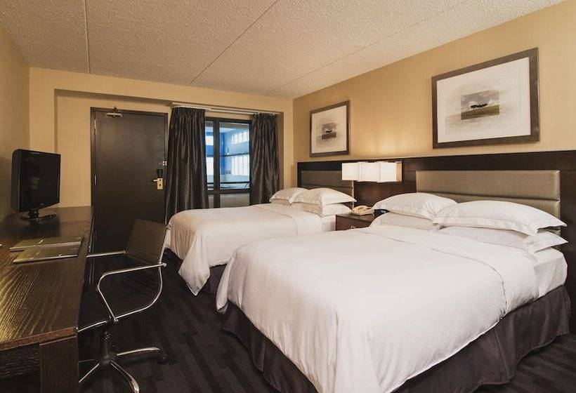 스탠다드 룸 더블 침대, Hilton Winnipeg Airport Suites