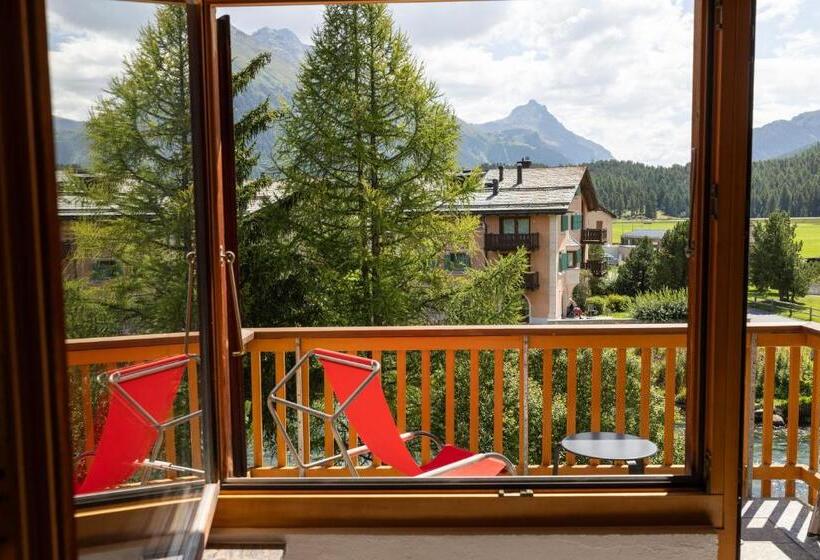 Номер Дюплекс, Chesa Rosatsch Home Of Food