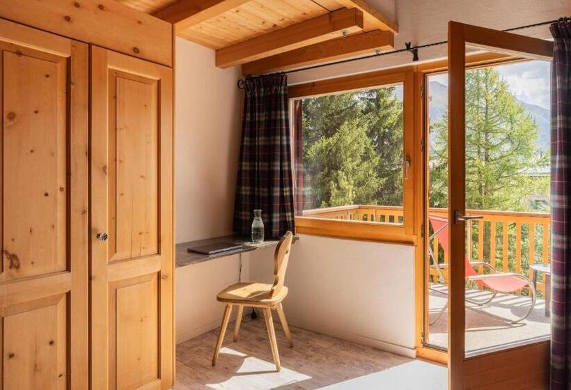 Номер Дюплекс, Chesa Rosatsch Home Of Food