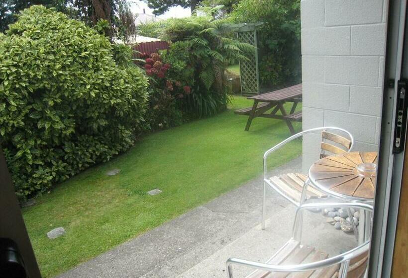 חדר דחוקס עם מיטת קינג, Buller Court On Palmerston