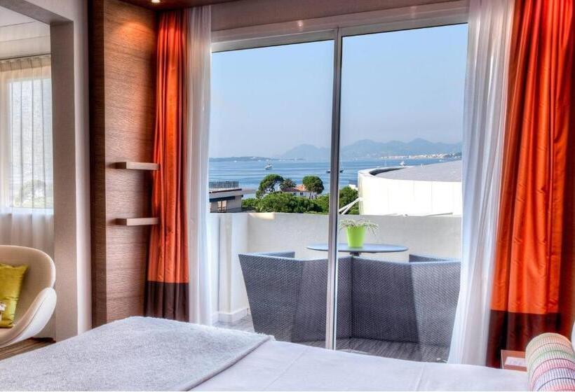 Номер Стандард Боковой Вид на Море с Балконом, Ac Hotel By Marriott Ambassadeur Antibes   Juan Les Pins