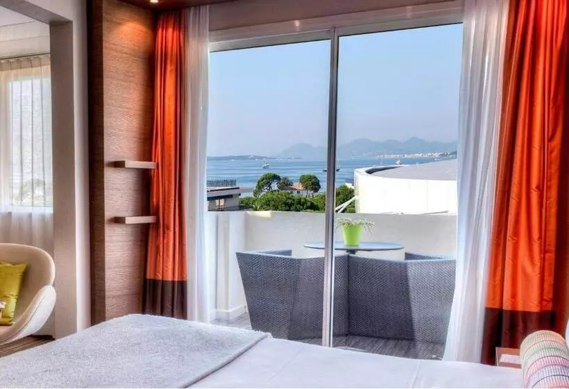 Standard Room with Balcony Side Sea View, Ac Hotel By Marriott Ambassadeur Antibes   Juan Les Pins